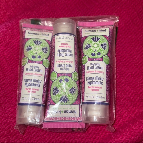 Humankind Moisturizing Hand Cream Set - Pink and Green - Picture 1 of 1